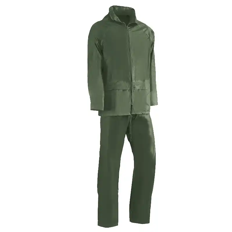 Traje de agua juba iguazu poliester verde talla xxl - Impermeable de trabajo