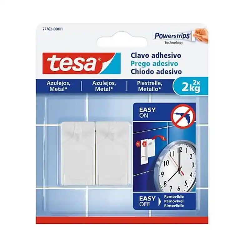 Clavo adhesivo tesa para azulejos y metal 2kg - Cinta doble cara