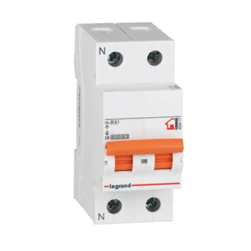 Magnetotermico legrand rx3 bipolar 10a 2 modulos - ICP