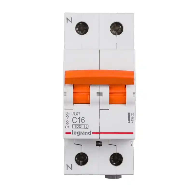 Magnetotermico legrand rx3 unipolar 16a 2 modulos - ICP