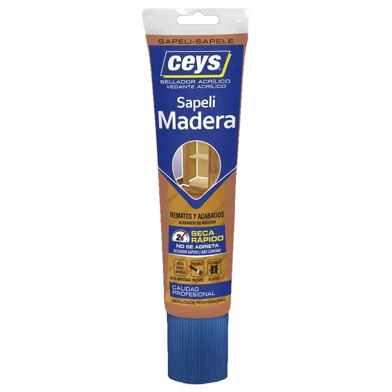 Sellador acrilico madera ceys 125ml salepi - Siliconas y masillas