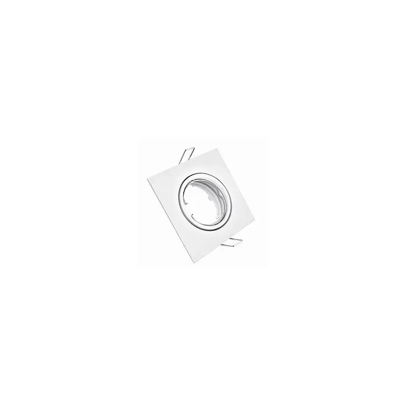 Aro basculante cuadrado blanco - Aros LED