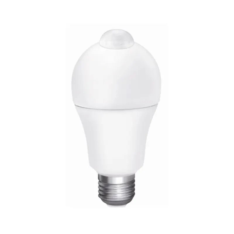 Bombilla led estandar sensor de movimiento 10w 980 lm luz neutra - Bombillas led de rosca