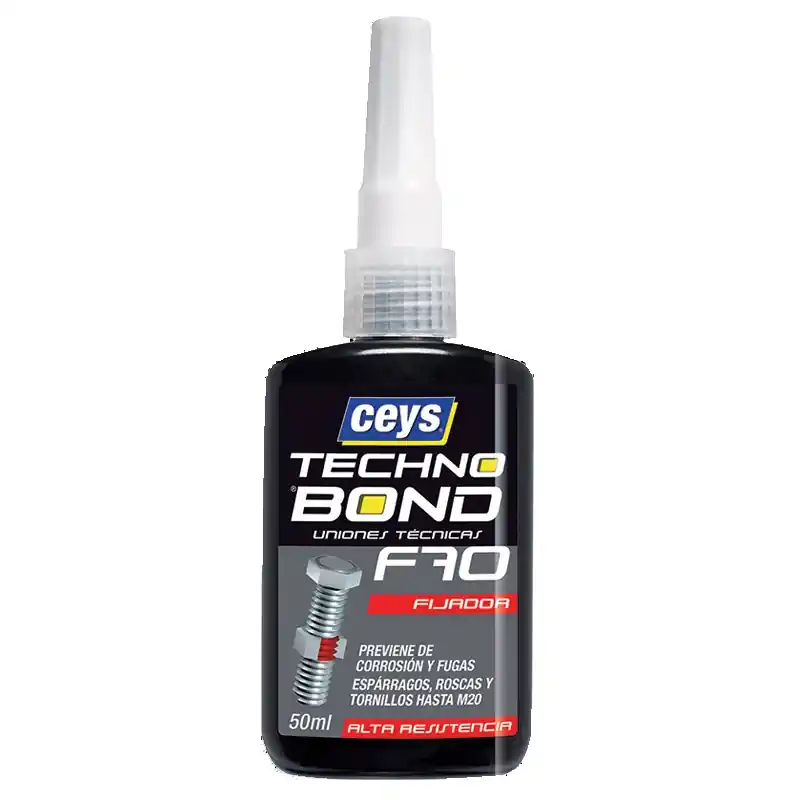 Adhesivo fijador ceys technobond f70 alta resistencia 50ml - Pegamento para metales