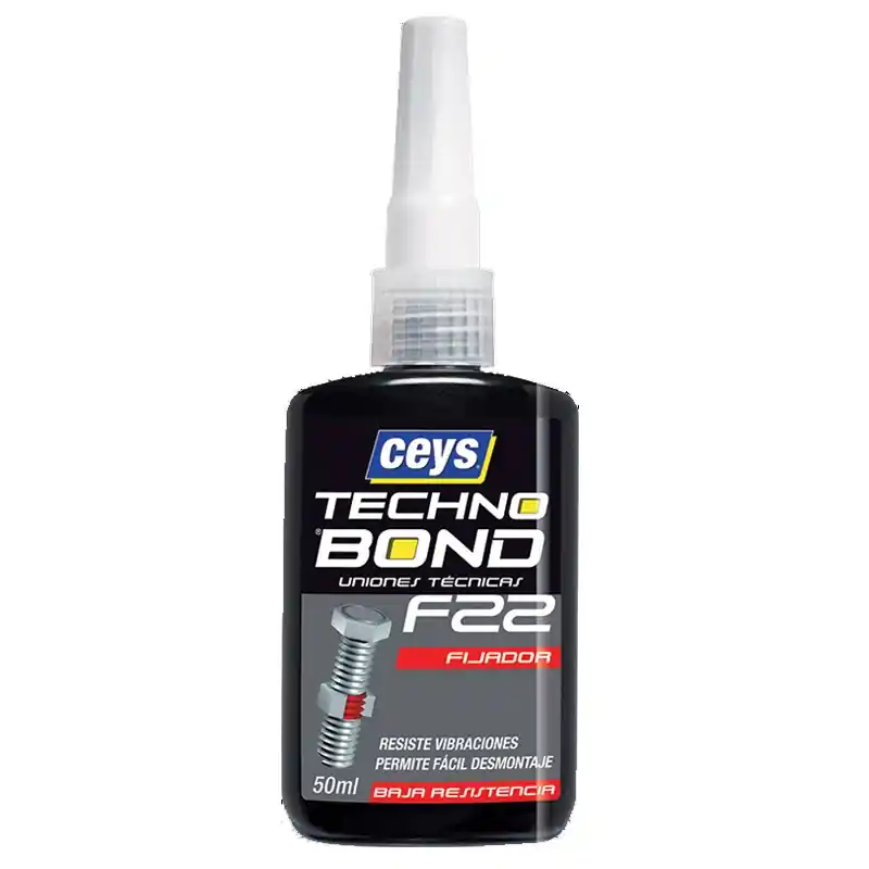 Adhesivo fijador ceys technobond f22 baja resistencia 50ml - Pegamento para metales