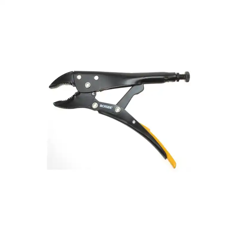 Alicate de presion grip universal boca curva 238 mm. apertura: 0-62 mm con cortante