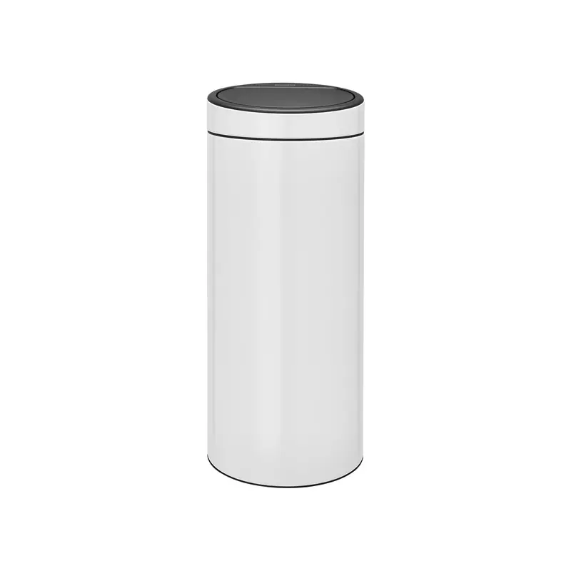 Cubo de basura brabantia touch bin blanco 30 l - Cubos de basura