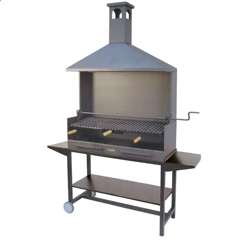 Barbacoa carbon con ruedas imex el zorro 71590 - Barbacoas de carbón