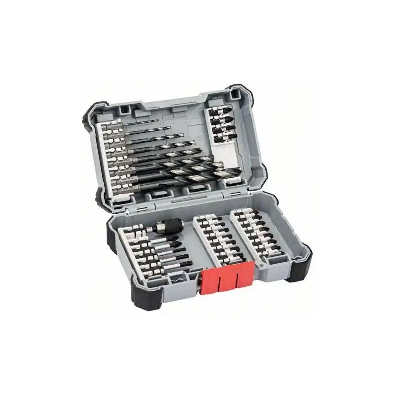 Juego de puntas bosch 31 piezas impact - Juego de brocas