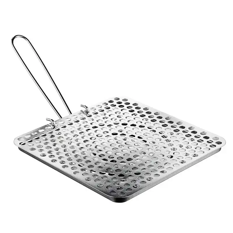 Tostador pan estañado ibili 810400 20x20cm - Planchas grills