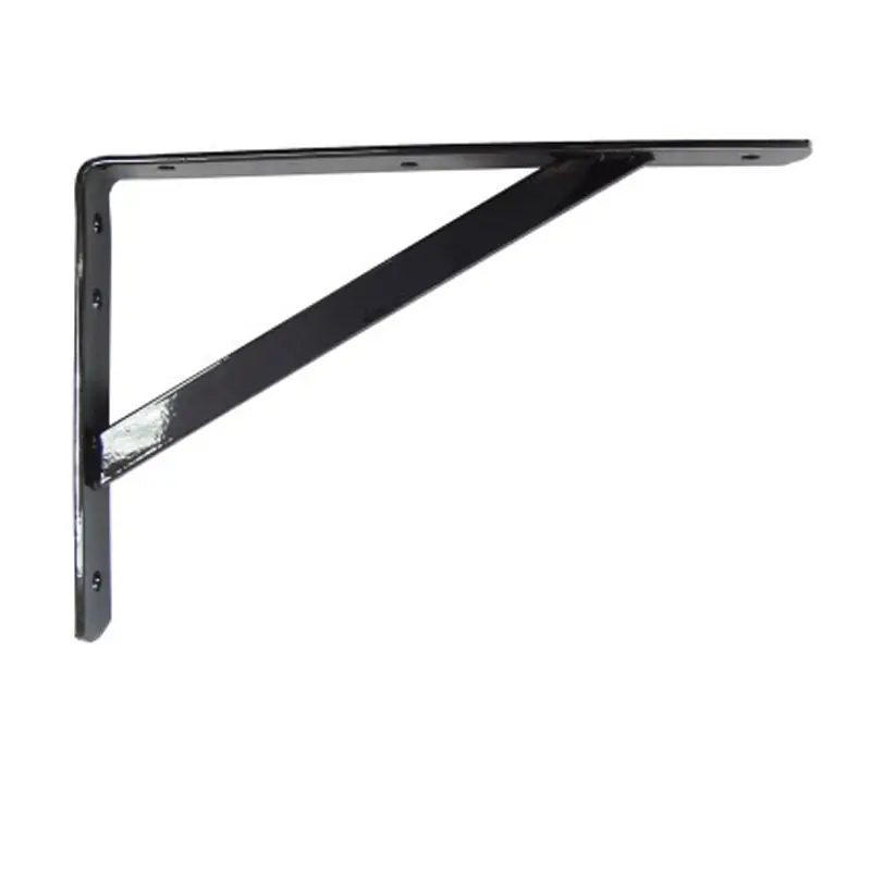 Escuadra alfa dyser reforzada negra 20x30cm - Soportes para baldas