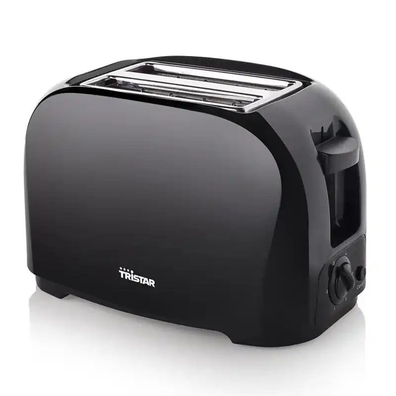 Tostadora tristar dos ranuras negro 800w - Tostadoras de pan