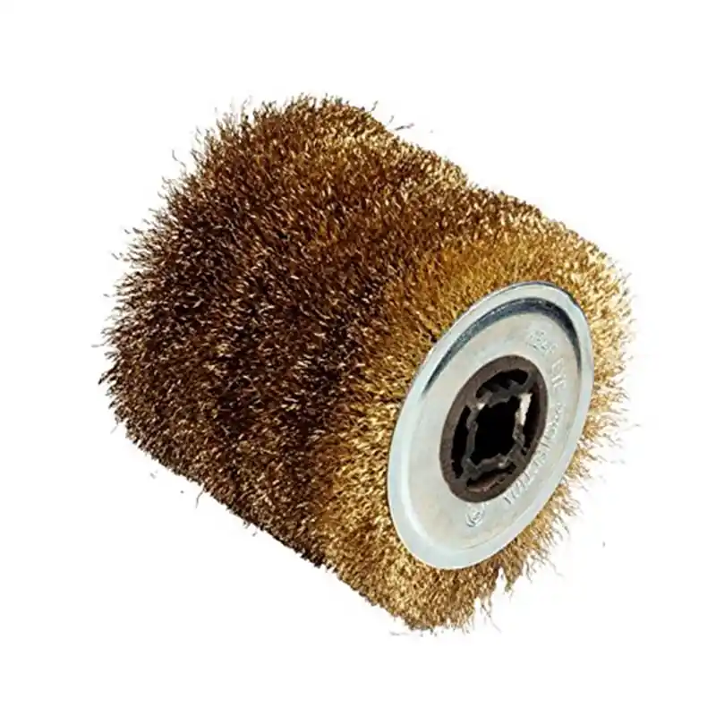 Cepillo metal 120 x 100 mm para lijadora renovadora - Cepillos taza