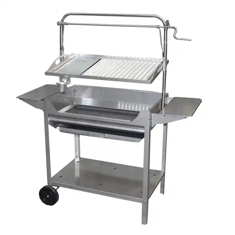 Barbacoa carbon y leÑa imex el zorro 71766 inoxidable - Barbacoas de carbón