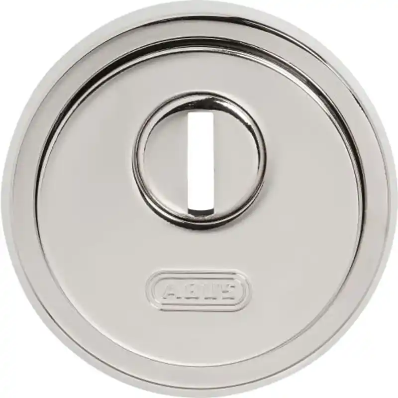Escudo de seguridad abus ø 65 mm niquelado - Bombines y cilindros