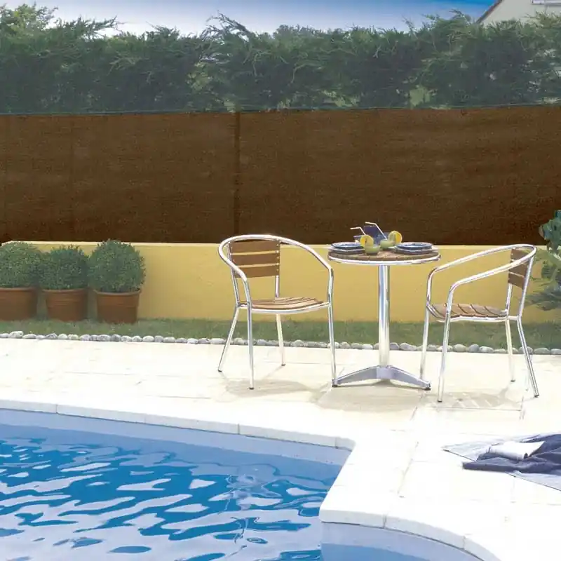 Malla ocultacion nortene totaltex 2x10m marron - Malla de ocultación