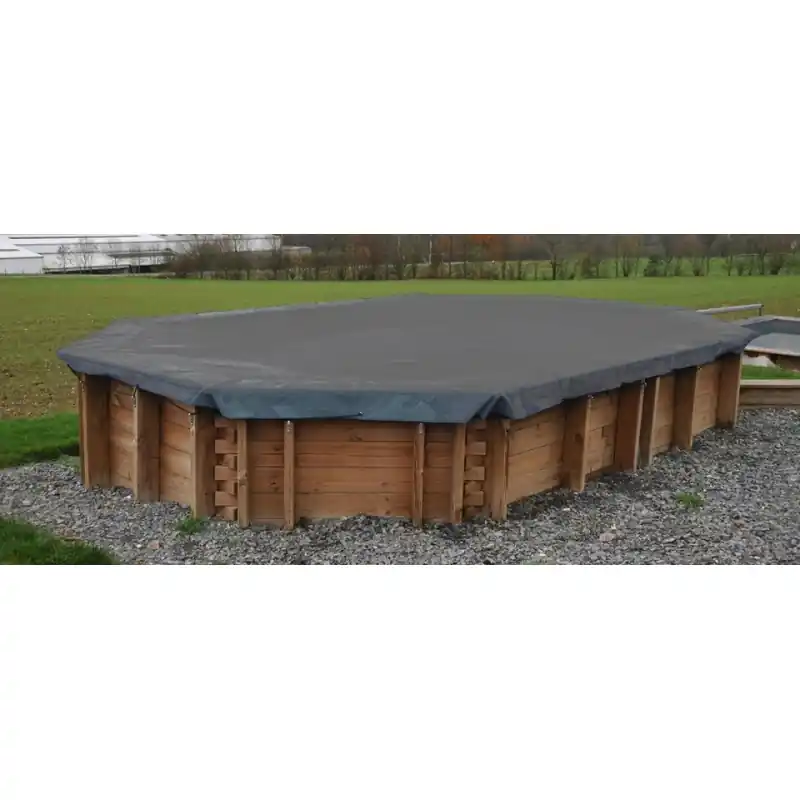 Cubierta de invierno piscina gre marbella 788452 400x250 cm - Cubiertas para piscinas de madera