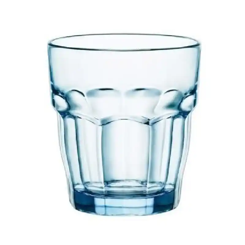 Vaso vidrio bormioli rockbar 27 cl azul - Vasos de agua