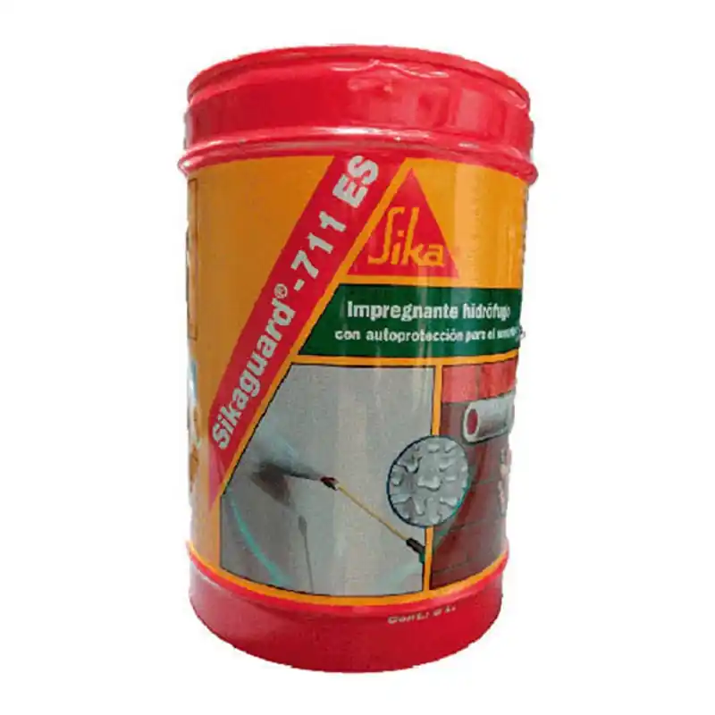 Impregnante hidrofugo sika fachadas sikaguard 711es 25 litros - Impermeabilizante exterior