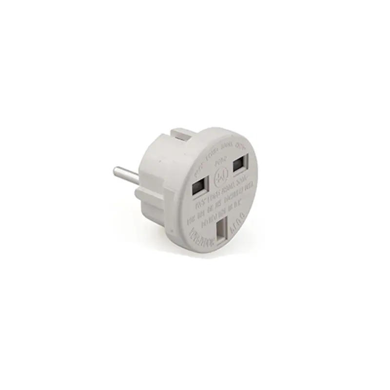 Adaptador plus 10a 4mm europeo a reino unido - Adaptador enchufe