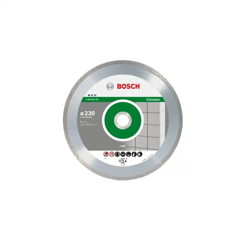 Disco bosch diamante standard ceramic 230x1,6x7 9 - Discos de diamante