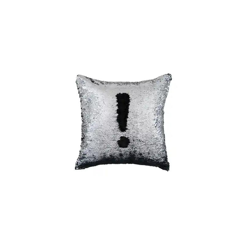 Cojin magic balvi 40x40 cm negro plateado - Regalos, gadgets