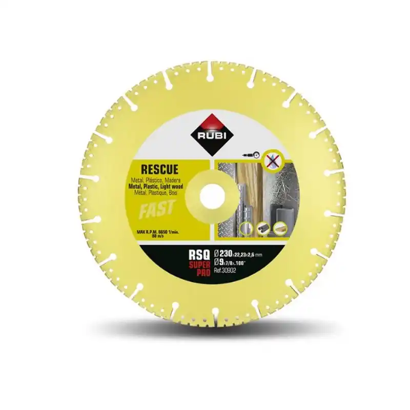 Disco diamante rubi rescate rsq superpro 230mm - Discos de diamante