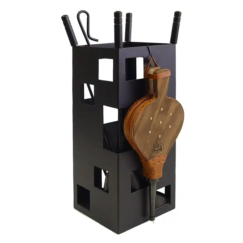 Juego chimenea 5 piezas imex el zorro cuadrado 70 cm - Mantenimiento de calefacción