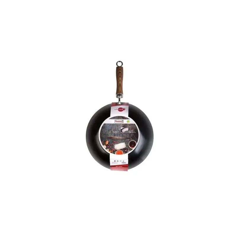 Wok de hierro wecook 32 cm