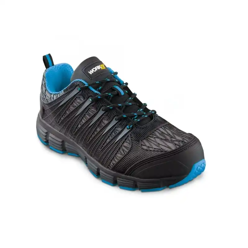 Zapato seguridad workfit trail s1p - src azul talla 46