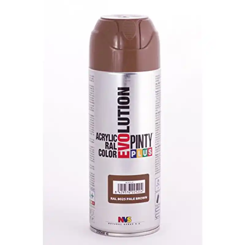 Pintura spray acrilica pintyplus marron palido brillo 520 cc - Pintura en spray