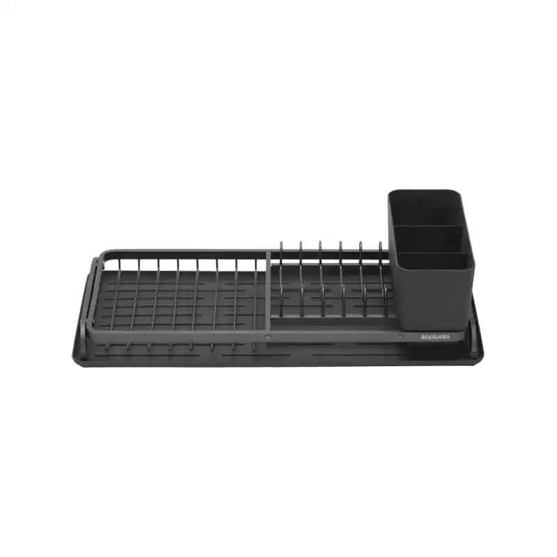 Escurreplatos compacto brabantia gris oscuro