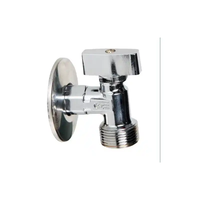 Valvula genebre escuadra lavadora m-m 1/2" - 3/4"