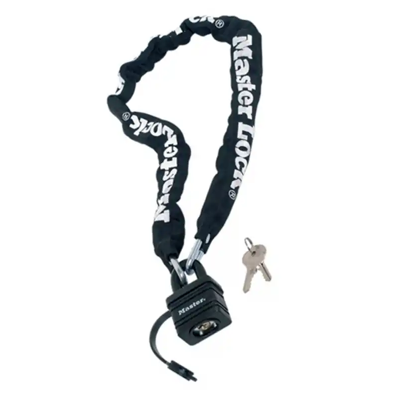 Antirrobo moto cadena con candado master lock 90 cm - Candados para moto