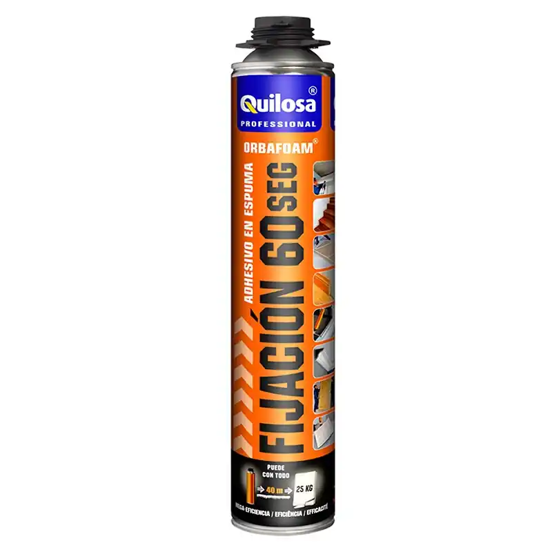 Adhesivo de montaje quilosa orbafoam pistola 750 ml - Adhesivos de montaje