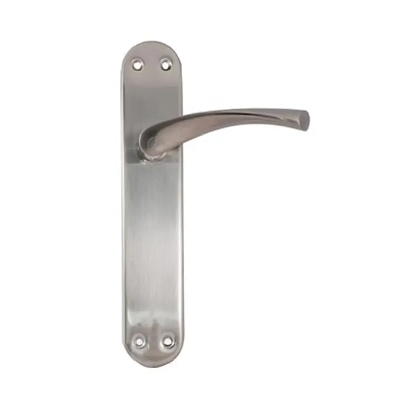 Manilla placa 707 brimic aluminio niquel satinado - Manetas puertas