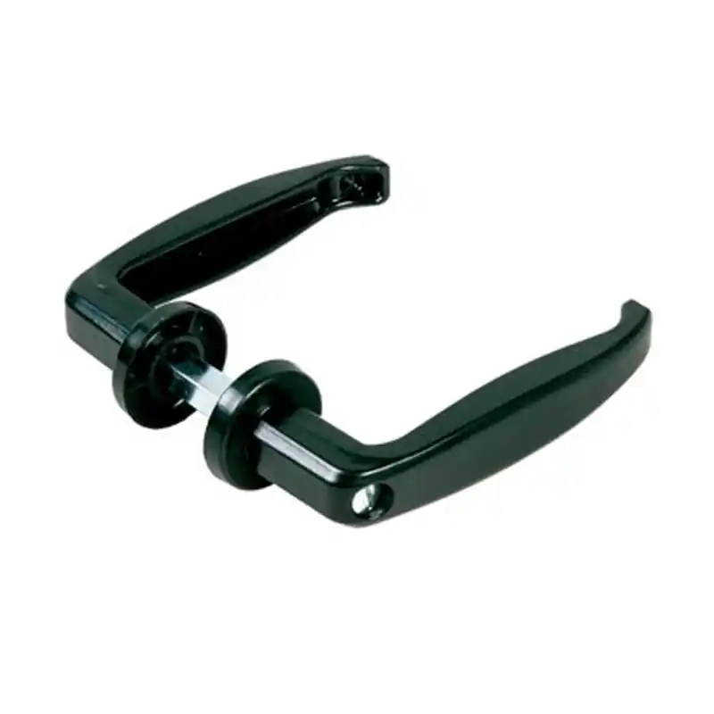 Manilla roseta puerta 232 brimic aluminio negro - Manetas puertas