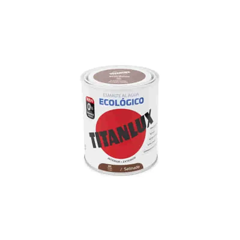Esmalte al agua titan ocre satinado 750 ml 587