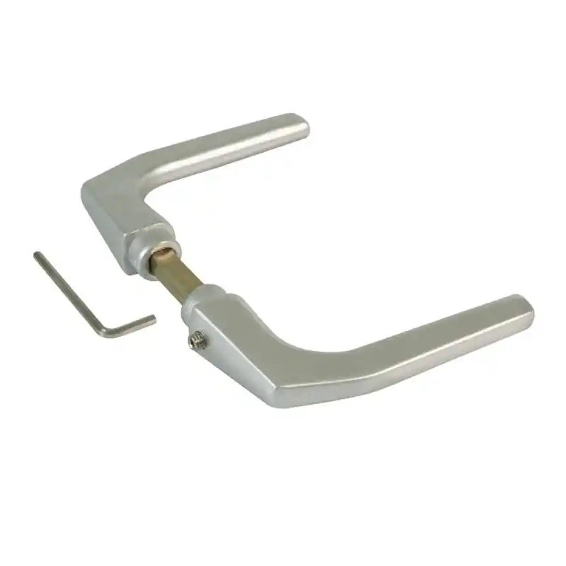 Manilla para puerta 2114 amig aluminio plateada - Manetas puertas
