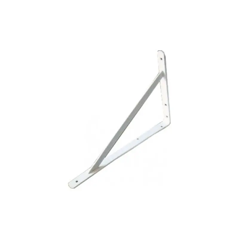 Escuadra soporte reforzada modelo 9 blanco 250 x 200 mm - Soportes para baldas