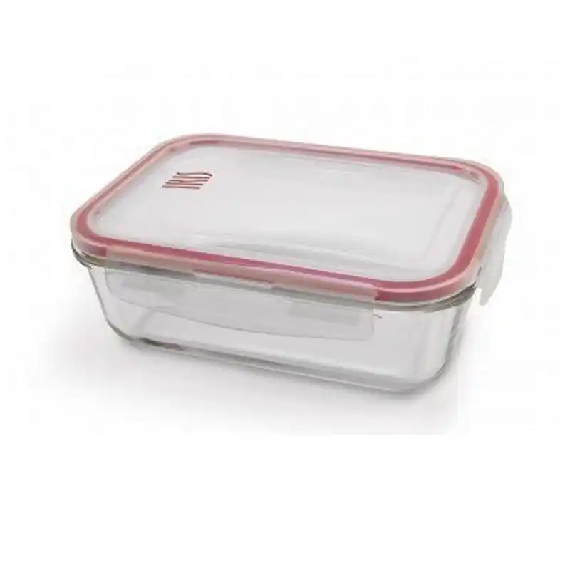Taper de vidrio rectangular iris 22x16x8cm - Taper de cristal