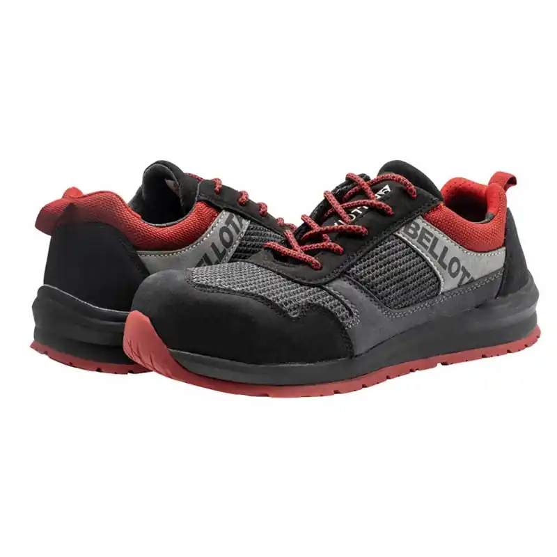 Zapato de seguridad bellota 72350br street negro rojo s1p talla 40 - Zapato seguridad T-40