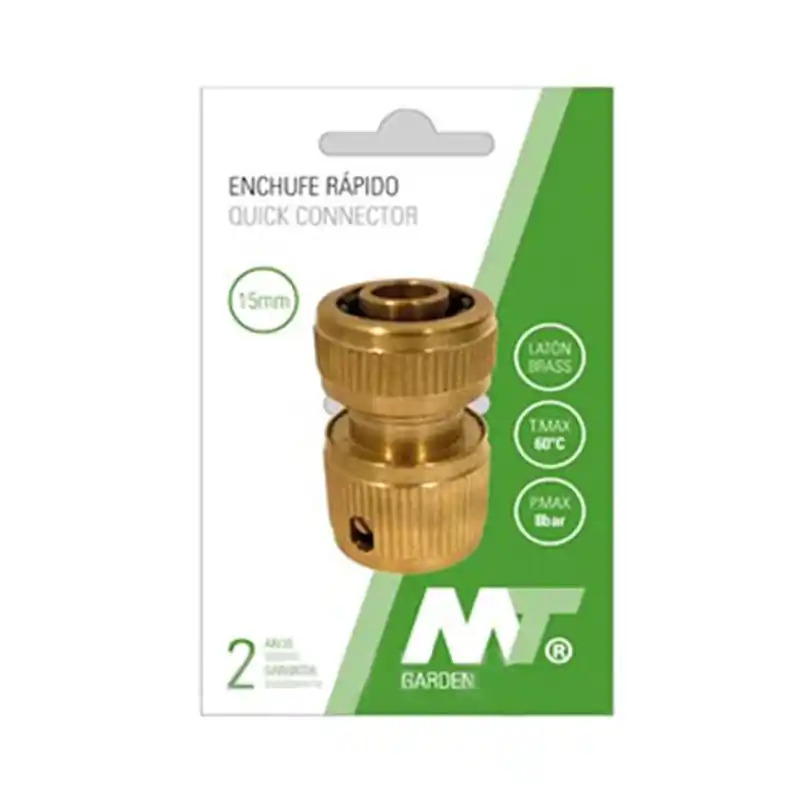 Conector enlace rapido mt laton 19 mm - Adaptador grifo manguera