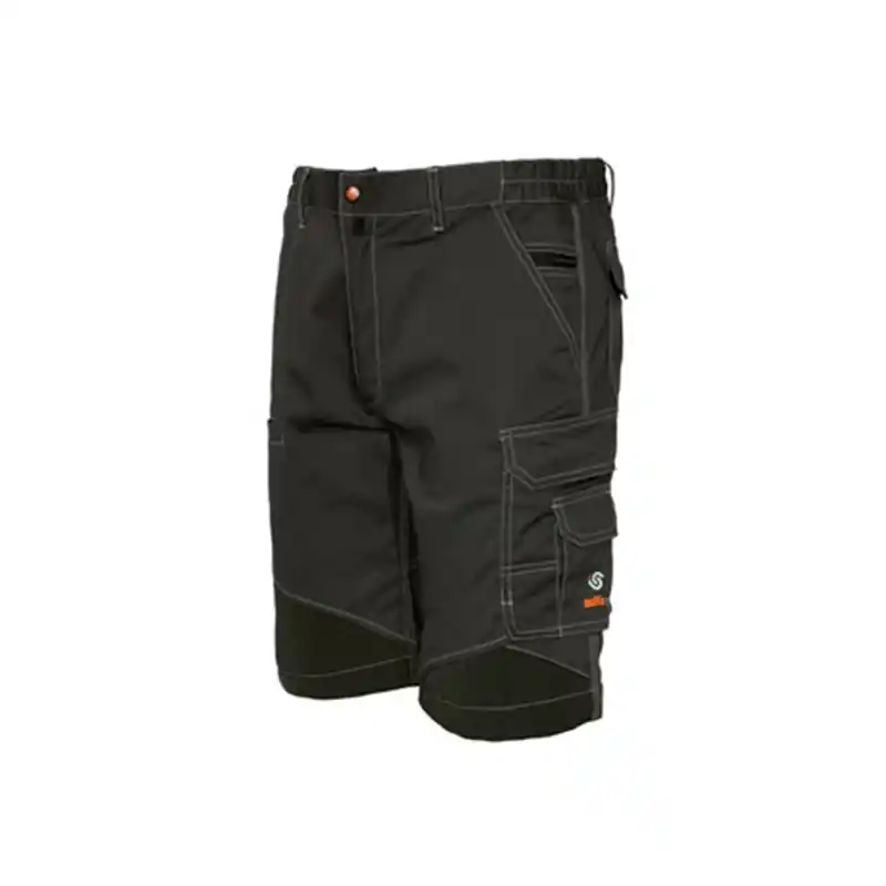 Pantalon corto issa stretch extreme gris antracita txxl - Pantalones cortos de trabajo