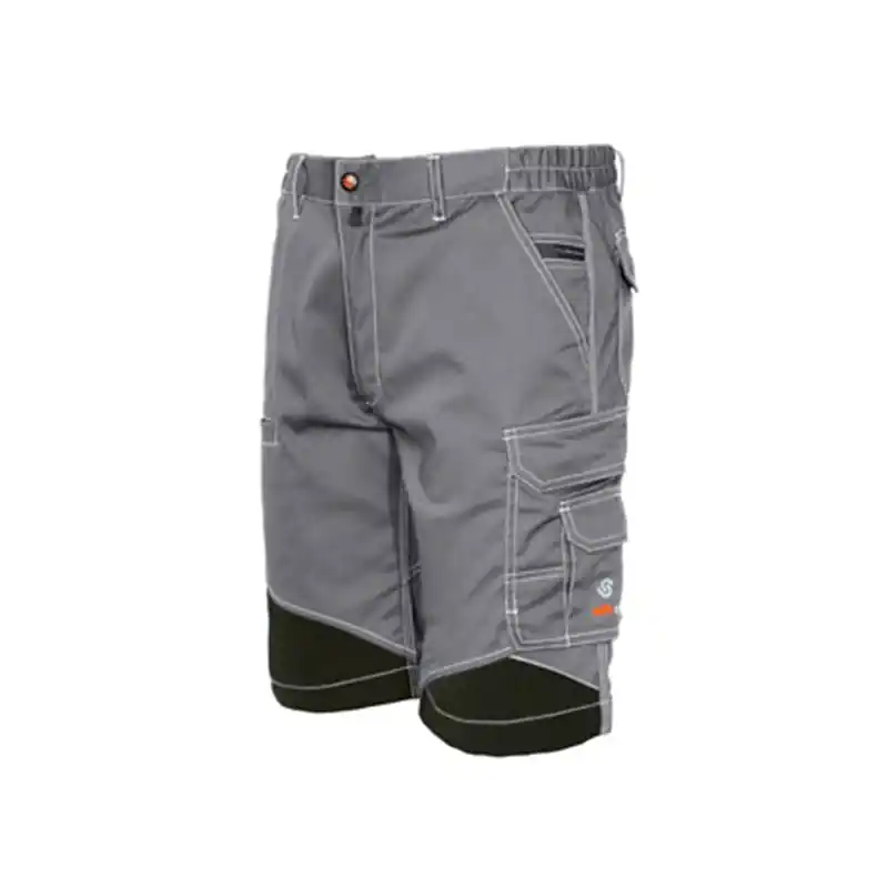 Pantalon corto issa stretch extreme gris claro ts - Pantalones cortos de trabajo