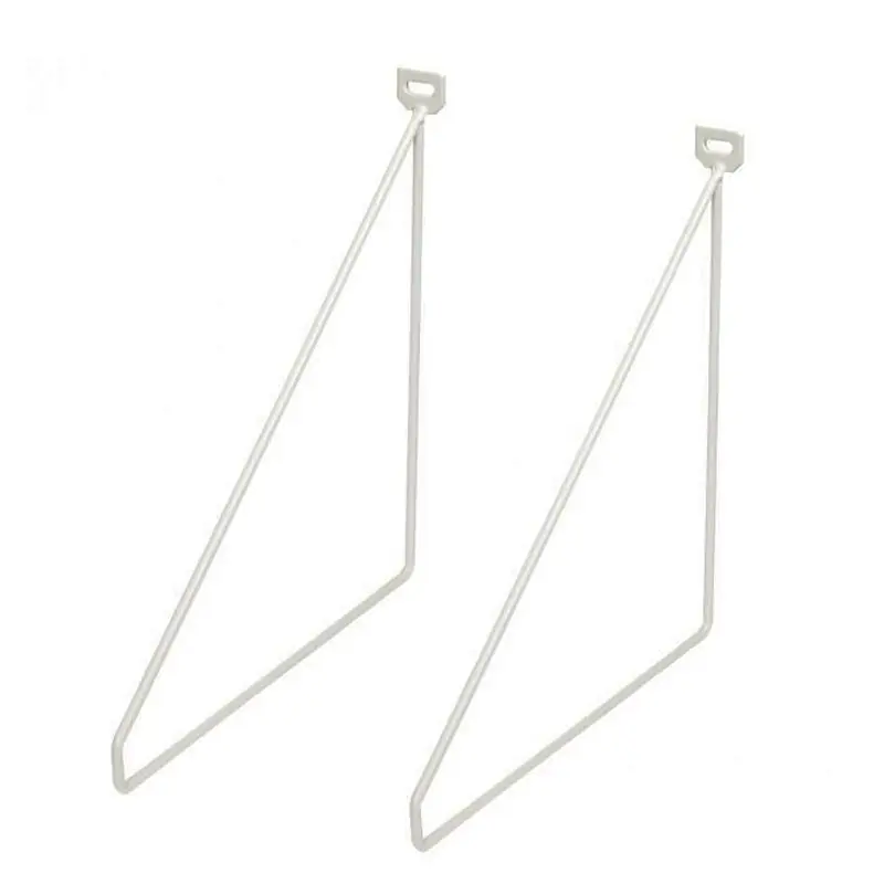 Soporte escuadra duraline thin blanco 24x26,5cm - Soportes para baldas