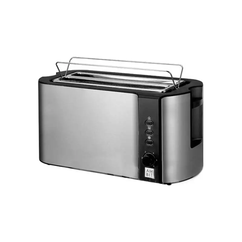 Tostador dos ranuras largas inox 1500 w - Tostadoras de pan