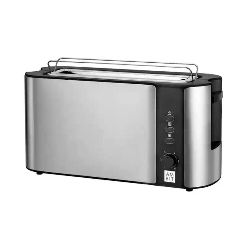 Tostador ambit una ranura extralarga gris 1000w - Tostadoras de pan