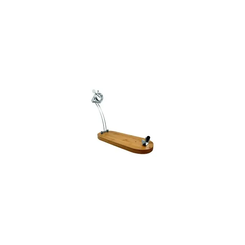 Jamonero plegable bambu cabezal giratorio - Jamoneros