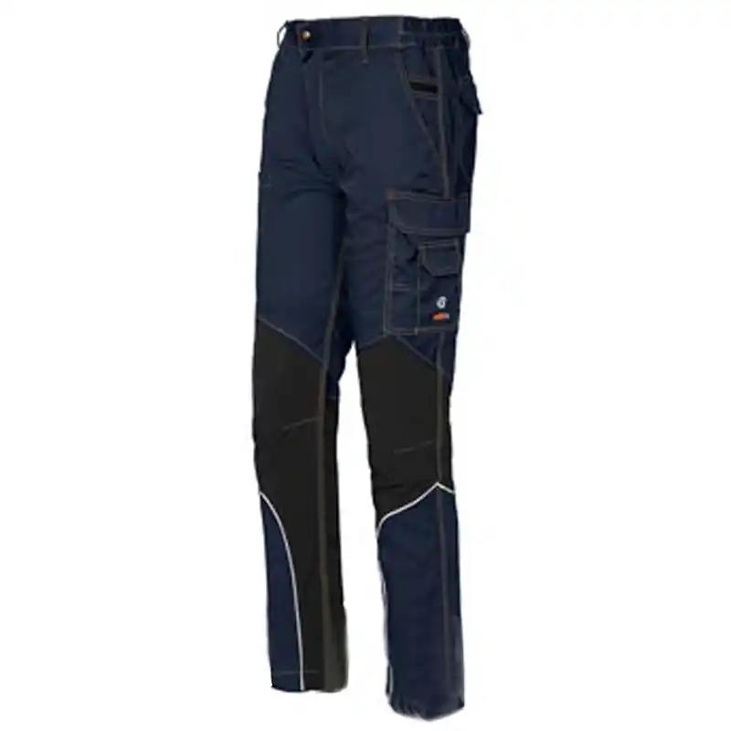 Pantalon issa stretch extreme slim fit azul talla l - Pantalones multibolsillos